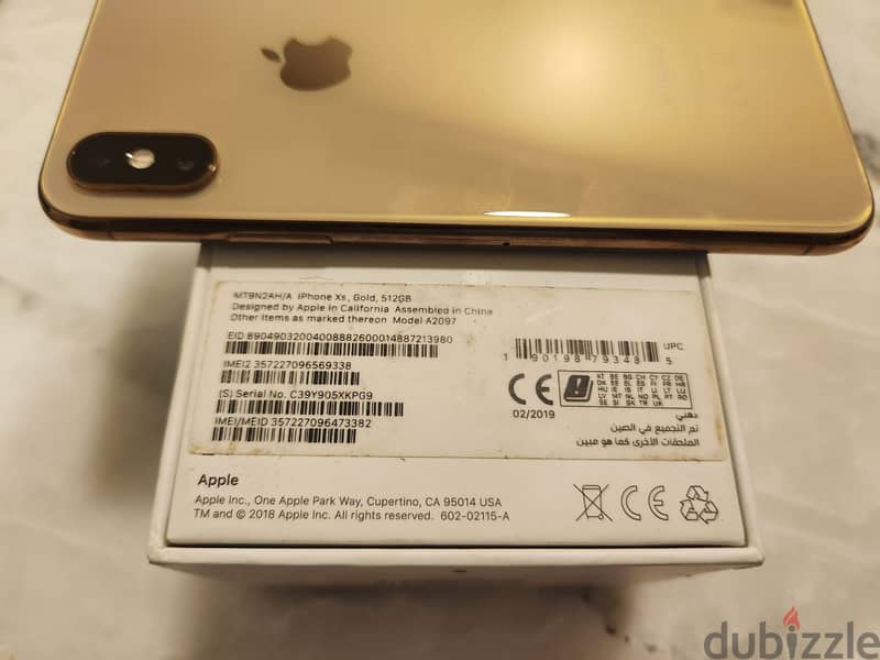 Apple IPhone XS 512GB Gold 6